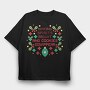Cookies Festive Christmas Disappear, Tricou Oversize Barbati (Unisex)