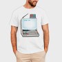 Old Computer Technology Code Fun, Tricou Barbati (Unisex)