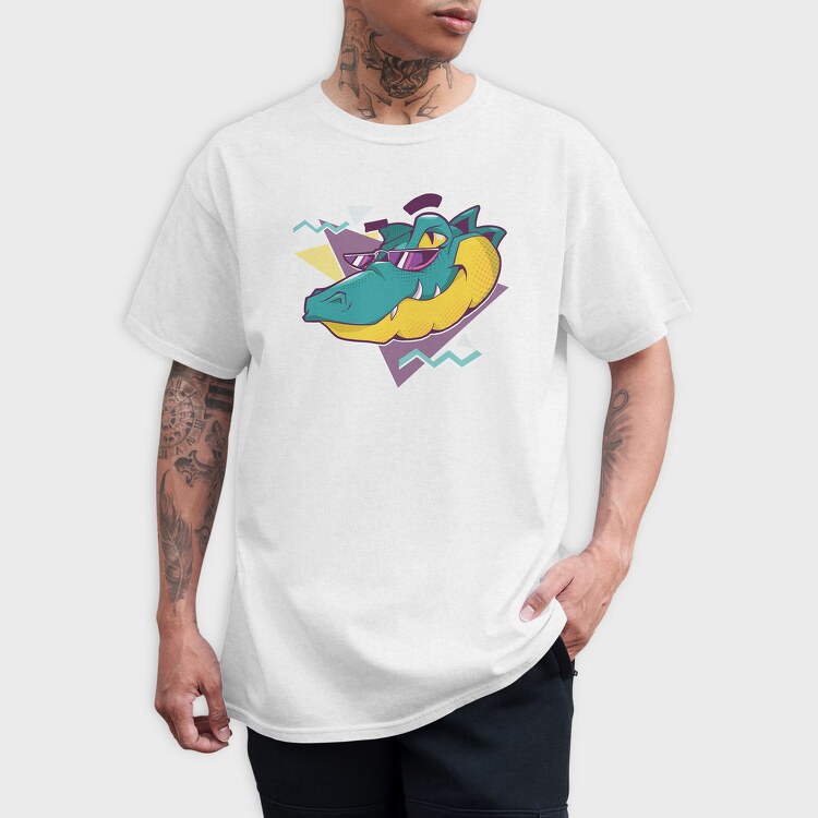 Cool Alligator, Tricou Barbati (Unisex)