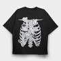Cat Spine, Tricou Oversize Barbati (Unisex)