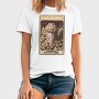 Vintage Popcorn Tarot, Tricou Barbati (Unisex)