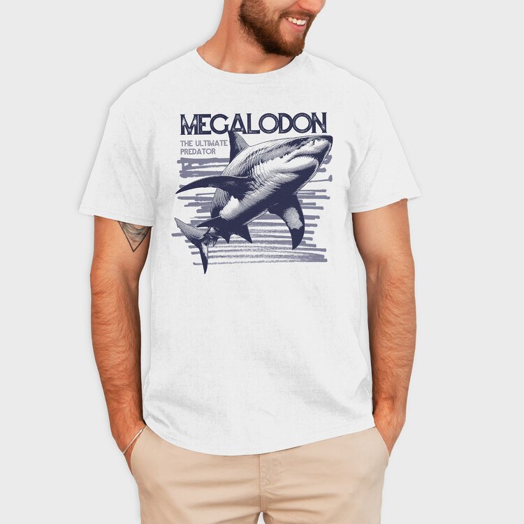 Megalodon Ultimate Predator, Tricou Barbati (Unisex)