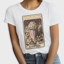 Vintage Popcorn Tarot, Tricou Femei
