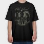 Old School Bowlers Vintage, Tricou Oversize Barbati (Unisex)