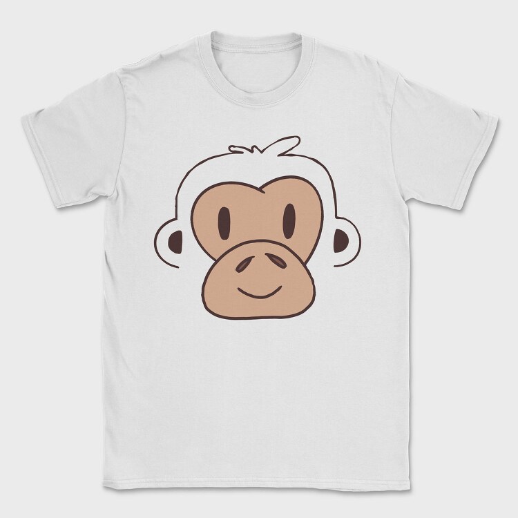 Monkey Face, Tricou Barbati (Unisex)