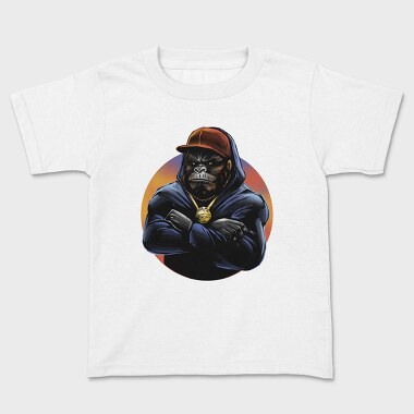 Monkey Chain Hoodie, Tricou Copii