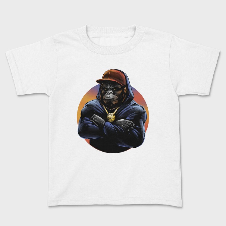 Monkey Chain Hoodie, Tricou Copii