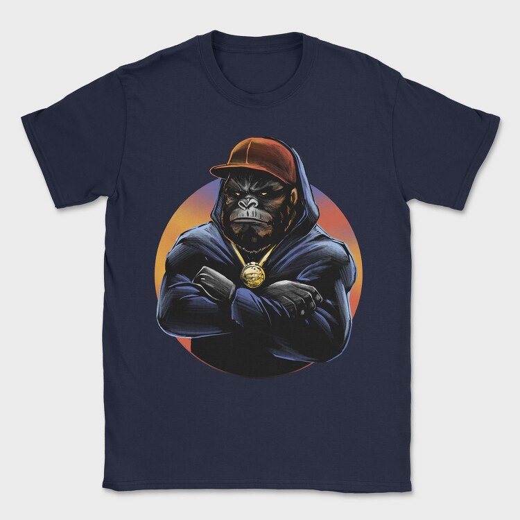Monkey Chain Hoodie, Tricou Barbati (Unisex)