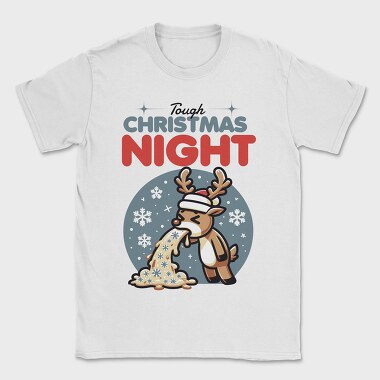 Christmas Sick Reindeer Night, Tricou Barbati (Unisex)