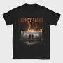 Money Skull Fire Bill, Tricou Barbati (Unisex)