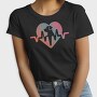 Dog Love Heartbeat, Tricou Femei