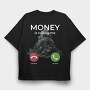 Money Is Calling Me, Tricou Oversize Barbati (Unisex)
