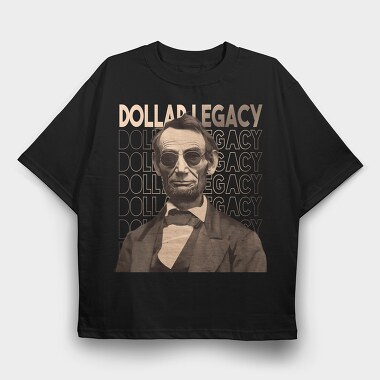 Money Abraham Glasses, Tricou Oversize Barbati (Unisex)
