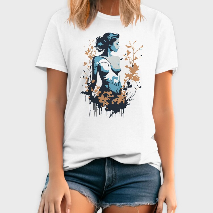 Oneness With Nature Woman, Tricou Barbati (Unisex)