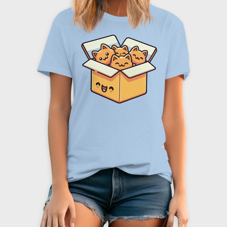 Kitten Nuggets Box, Tricou Barbati (Unisex)