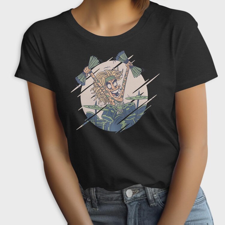 Drums Musician, Tricou Femei