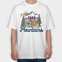 Take Me To The Mountains, Tricou Oversize Barbati (Unisex)