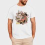 Oni Monster Asian Mask, Tricou Barbati (Unisex)