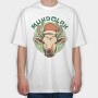 Christmas Cow Muhdolph, Tricou Oversize Barbati (Unisex)