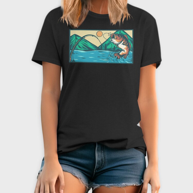 Bass Fishing 6, Tricou Barbati (Unisex)