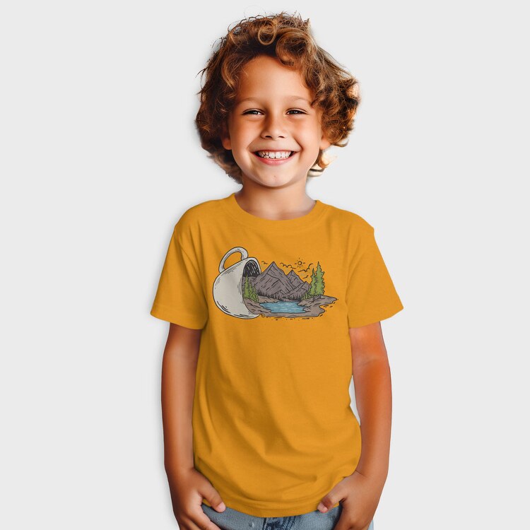 Coffee Landscape, Tricou Copii