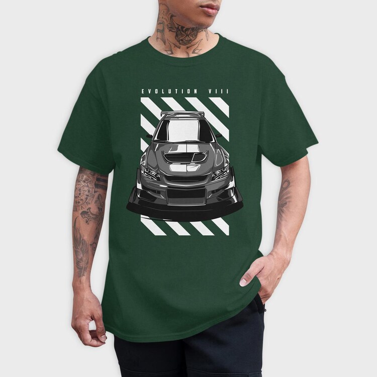 EVO 8, Tricou Barbati (Unisex)