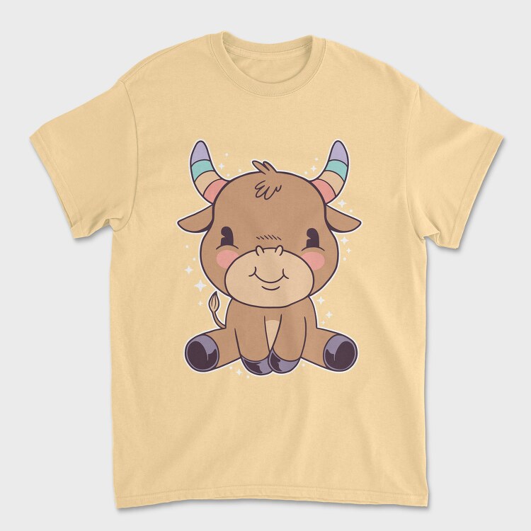 Cute Taurus, Tricou Barbati (Unisex)