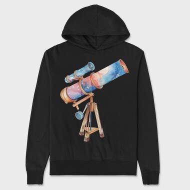 Telescope Space Stars, Hanorac Oversize Barbati (Unisex)