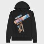 Telescope Space Stars, Hanorac Oversize Barbati (Unisex)