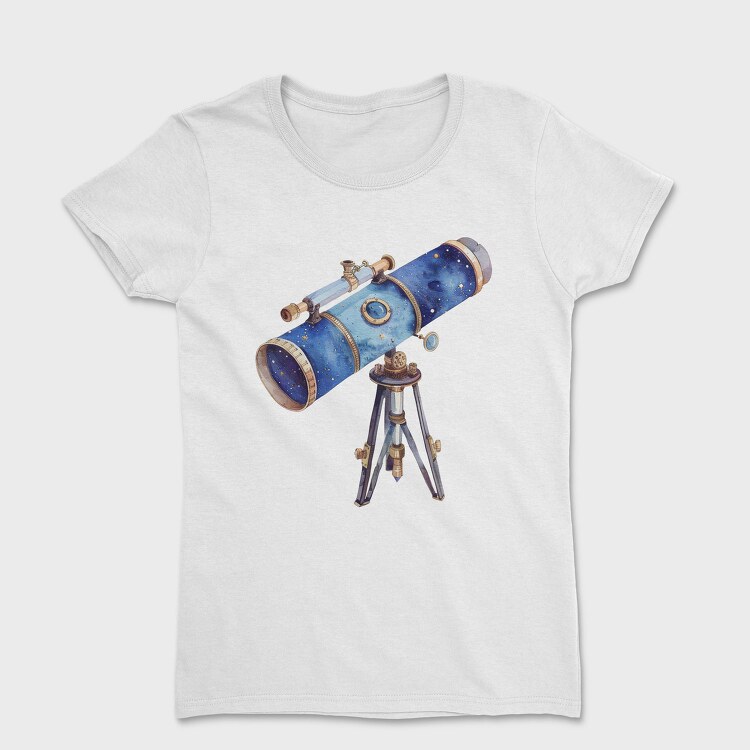 Telescope Stars Night, Tricou Femei