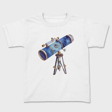 Telescope Stars Night, Tricou Copii
