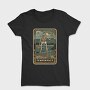 Temperance Skeleton Card, Tricou Femei