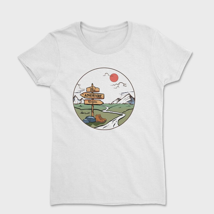 The Adventure Begins, Tricou Femei