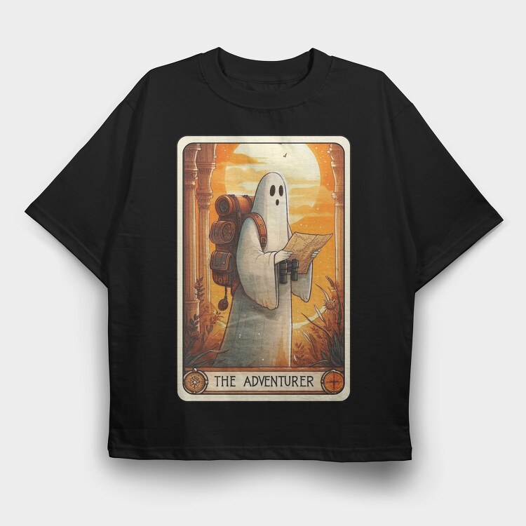 The Adventurer, Tricou Oversize Barbati (Unisex)