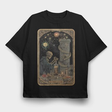The Alchemist Of Mysteries, Tricou Oversize Barbati (Unisex)