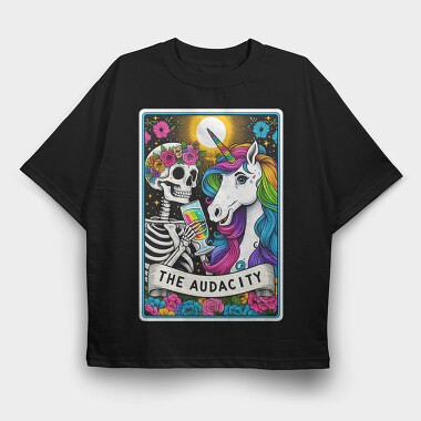 The Audacity, Tricou Oversize Barbati (Unisex)