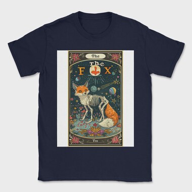 The Fox Skeleton, Tricou Barbati (Unisex)
