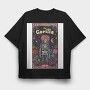 The Gorilla Skeleton, Tricou Oversize Barbati (Unisex)