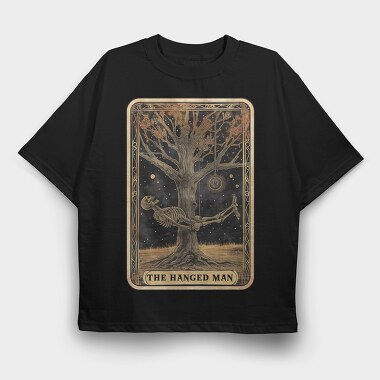 The Hanged Man, Tricou Oversize Barbati (Unisex)