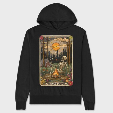 The Happy Camper, Hanorac Oversize Barbati (Unisex)