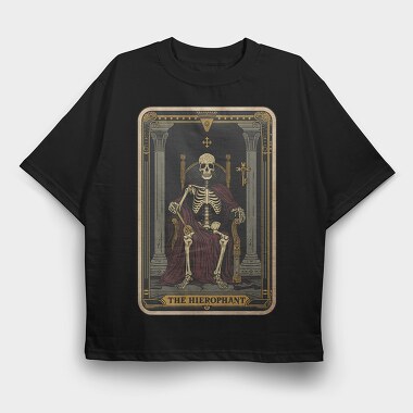 The Hierophant, Tricou Oversize Barbati (Unisex)