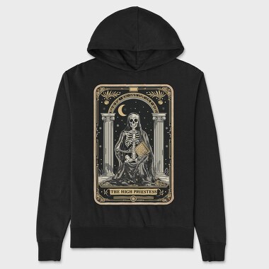 The High Priestess, Hanorac Oversize Barbati (Unisex)
