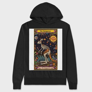 The Kangaroo Skeleton, Hanorac Oversize Barbati (Unisex)