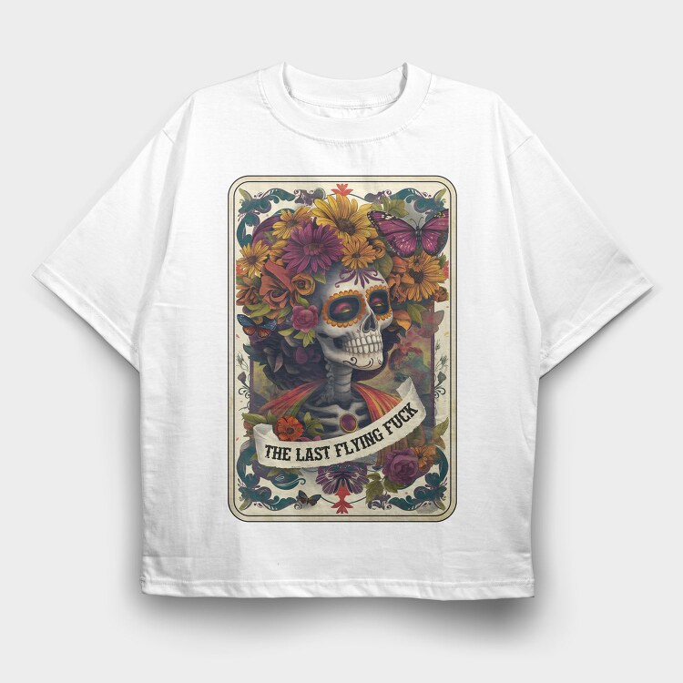 The Last Flying Fuck, Tricou Oversize Barbati (Unisex)