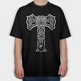 Mjolnir, Tricou Oversize Barbati (Unisex)
