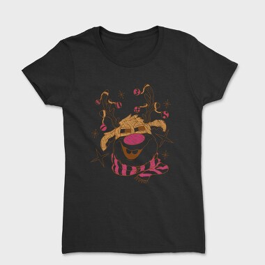 Christmas Cartoon Reindeer, Tricou Femei