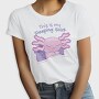 Axolotl Sleeping Shirt, Tricou Femei