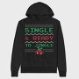 Single and Ready to Jingle, Hanorac Oversize Barbati (Unisex)