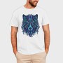 Wolf Illustration Color 001, Tricou Barbati (Unisex)