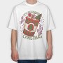 Christmas Latte A Latte Like, Tricou Oversize Barbati (Unisex)